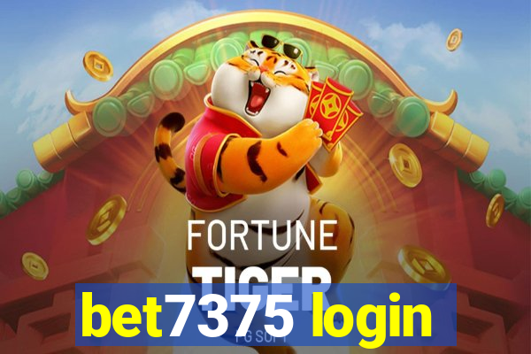 bet7375 login